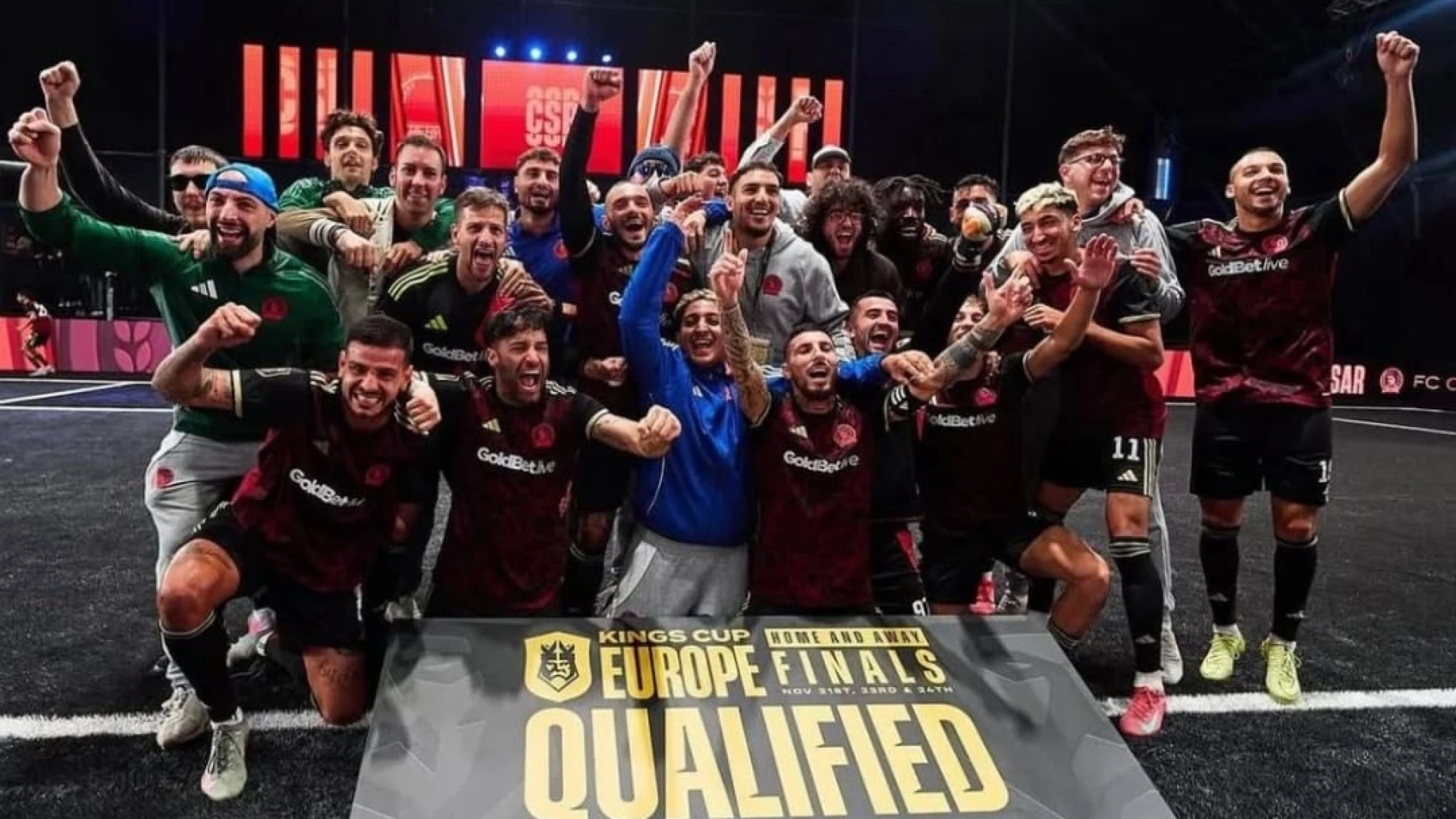 I Caesar FC conquistano la Kings Cup: dal fondo alla gloria europea, in esclusiva Mario Ferri il Falco